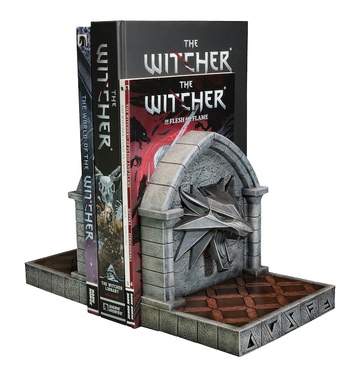 Presse-livre The Witcher 3 Dark Horse Deluxe avec livres